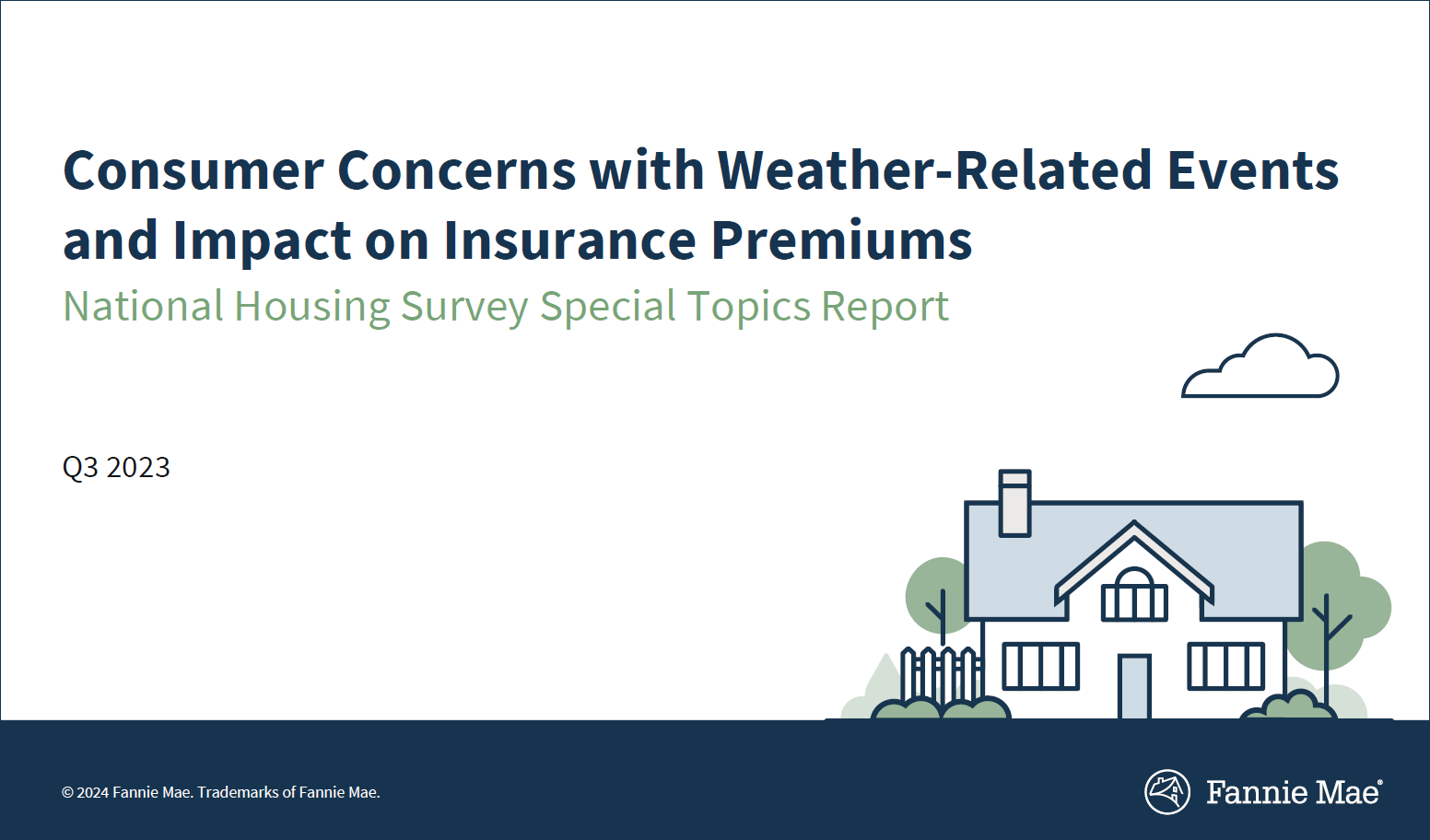 Consumer Concerns with Weather-Related Events and Impact on Insurance Premiums (Special Topics Report)