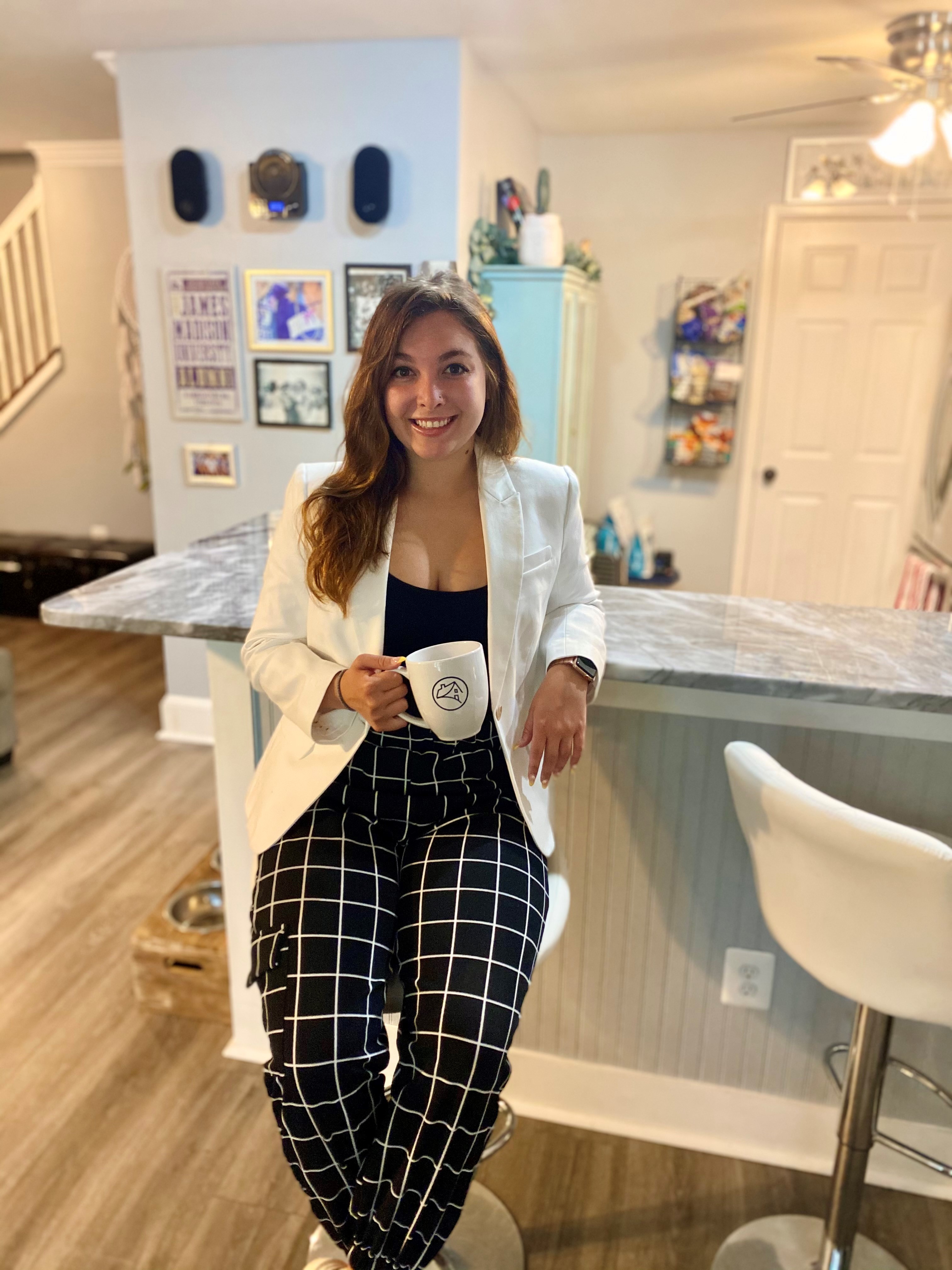 Melissa enjoying her new home