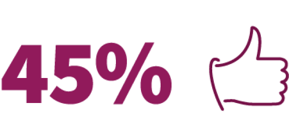 45 Percent