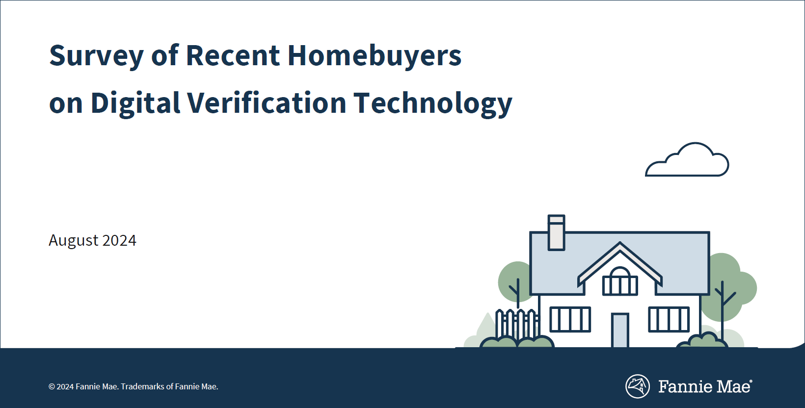 Survey of Recent Homebuyers on Digital Verification Technology