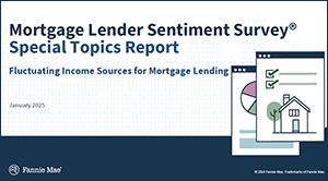 MLSS Special Topics Report: Fluctuating Income Sources for Mortgage Lending