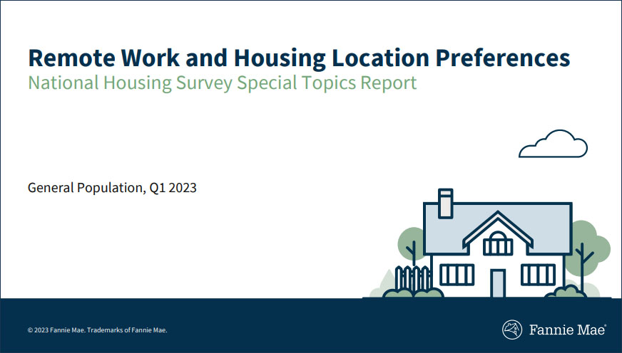 Remote Work and Housing Location Preferences