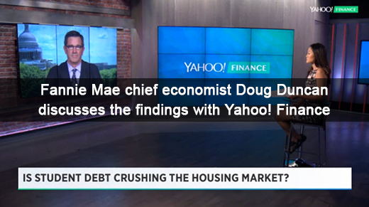 Yahoo! Finance Video with Fannie Mae Chief Economist Doug Duncan